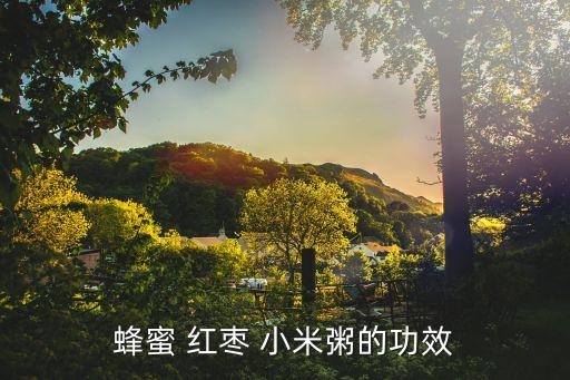 紅棗小米粥的功效,小米紅棗粥營養豐富又有助預防冠病