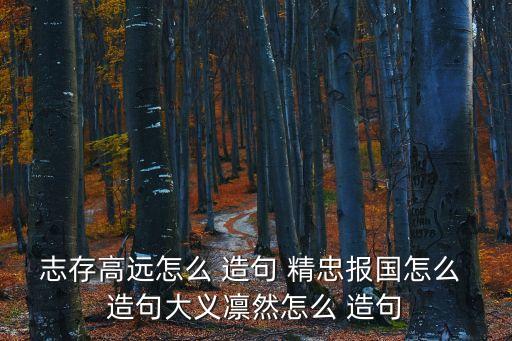 精忠報國造句,精忠報國:向岳飛一樣做杰出人才