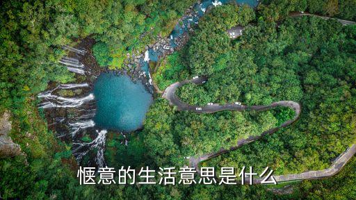 愜意的生活意思是什么
