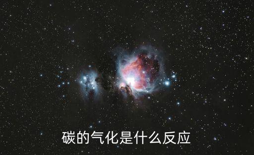 碳的氣化是什么反應