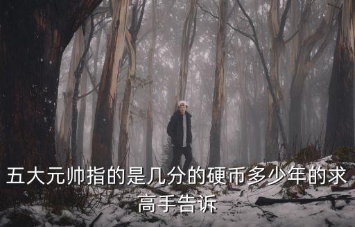 五大元帥指的是幾分的硬幣多少年的求高手告訴
