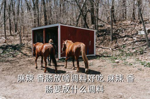 麻辣香腸,麻辣香腸秘訣:辣椒香味濃不辣