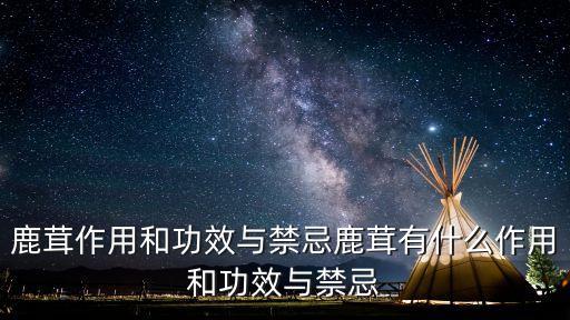 萊菔子的功效與作用及禁忌,鹿茸的功效與食用方法