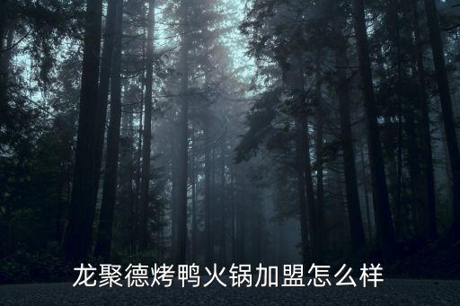 龍聚德烤鴨火鍋加盟怎么樣