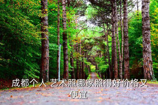  成都個人 藝術照哪家照得好價格又便宜