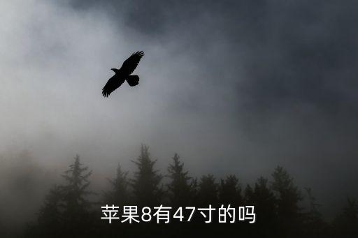 蘋(píng)果8有47寸的嗎