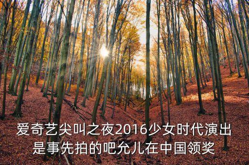 愛奇藝尖叫之夜，愛奇藝尖叫之夜是什么晚會