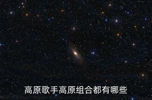 高原歌手高原組合都有哪些