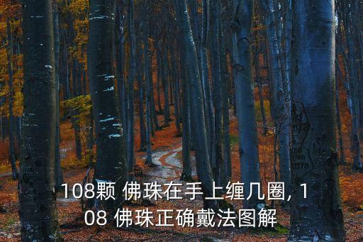  108顆 佛珠在手上纏幾圈, 108 佛珠正確戴法圖解