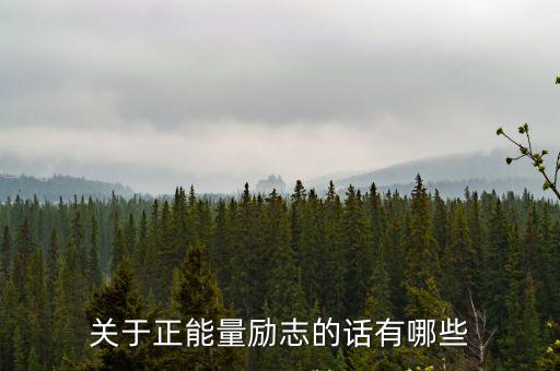 鼓舞人心的正能量句子，最有激勵人心的語句麻煩幫忙找一下謝謝了