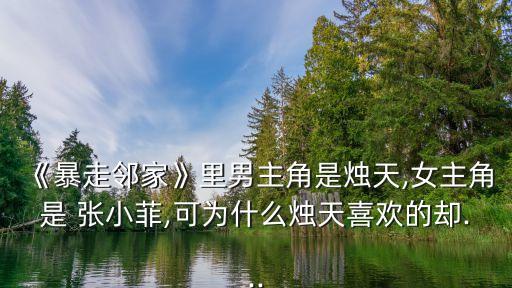 《暴走鄰家》里男主角是燭天,女主角是 張小菲,可為什么燭天喜歡的卻...