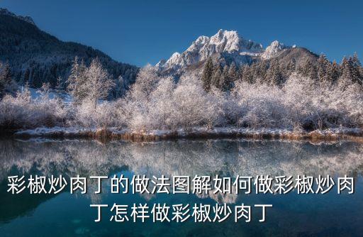 彩椒炒肉，怎么做五彩椒炒肉好吃