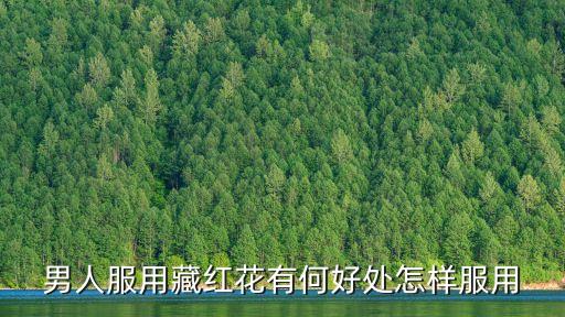 男人服用藏紅花有何好處怎樣服用