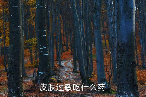 皮膚過敏吃什么藥