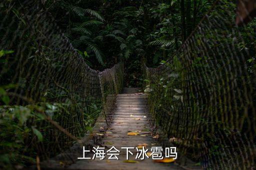 上海會下冰雹嗎