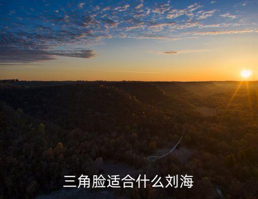 三角臉適合什么劉海