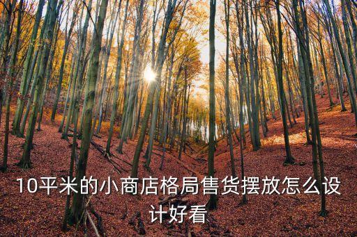 10平米的小商店格局售貨擺放怎么設(shè)計(jì)好看