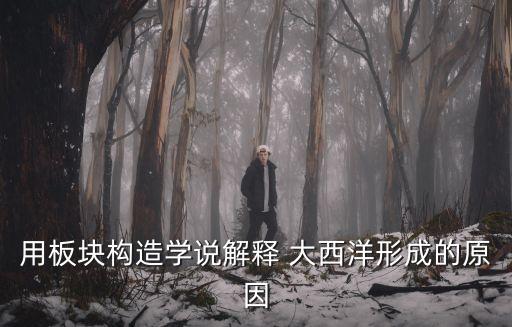 用板塊構造學說解釋 大西洋形成的原因