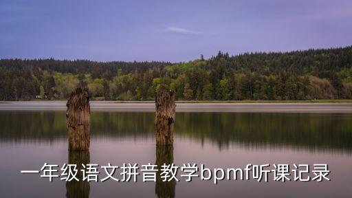 一年級語文拼音教學(xué)bpmf聽課記錄