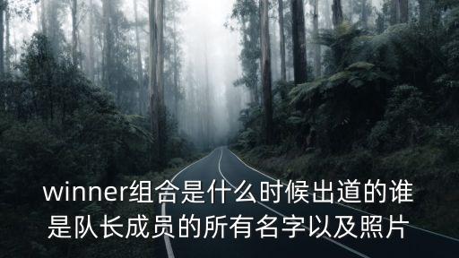 winner組合是什么時候出道的誰是隊長成員的所有名字以及照片