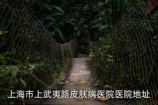 上海市上武夷路皮膚病醫院醫院地址
