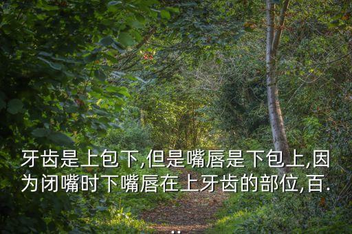 天包地嘴型圖片,不良習慣也會導致地包siround形狀發(fā)霉