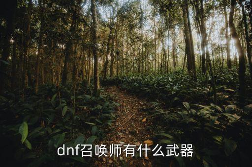 dnf召喚師武器，DNF召喚師那什么武器好