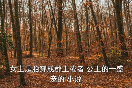 女主是公主的小說,第二部:武功廢了還是美貌如花?