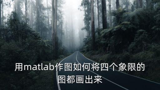 用matlab作圖如何將四個象限的圖都畫出來