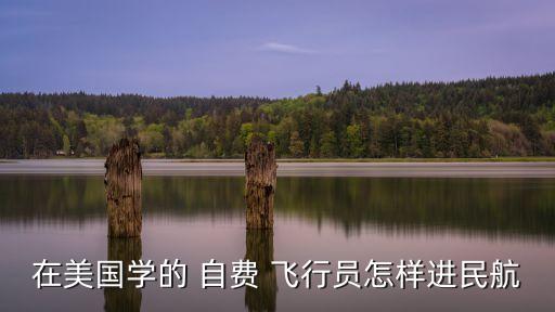 在美國學的 自費 飛行員怎樣進民航