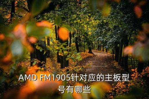fm1主板，FM1接口 主板與CPU搭配
