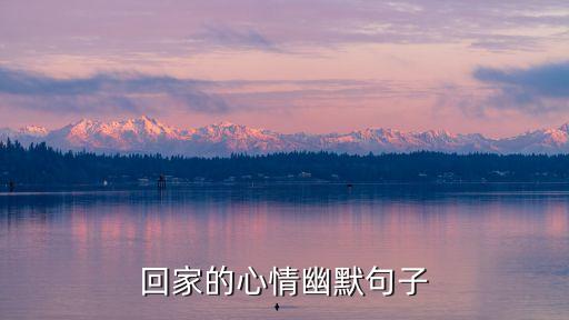 回家的心情幽默句子