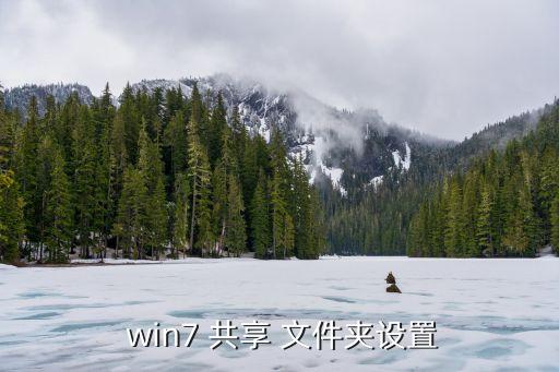  win7 共享 文件夾設置