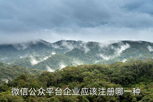 企業公眾號，企業公眾號怎么弄