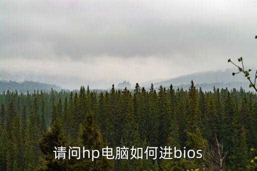 請(qǐng)問hp電腦如何進(jìn)bios