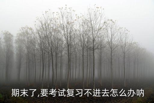 期末考,期中考試與期末考試有何不同?