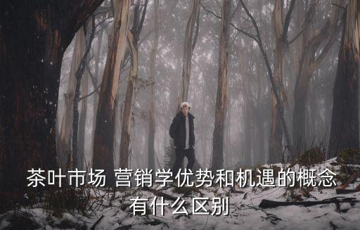  茶葉市場 營銷學優勢和機遇的概念有什么區別