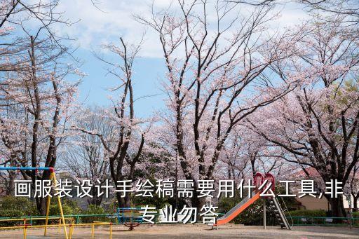 畫服裝設計手繪稿需要用什么工具,非專業勿答