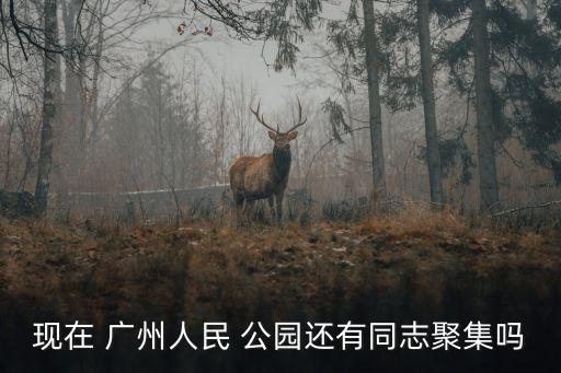 現在 廣州人民 公園還有同志聚集嗎