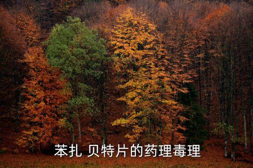  苯扎 貝特片的藥理毒理
