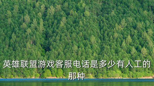 英雄聯盟客服，英雄聯盟客服電話多少誰能準確的說一個