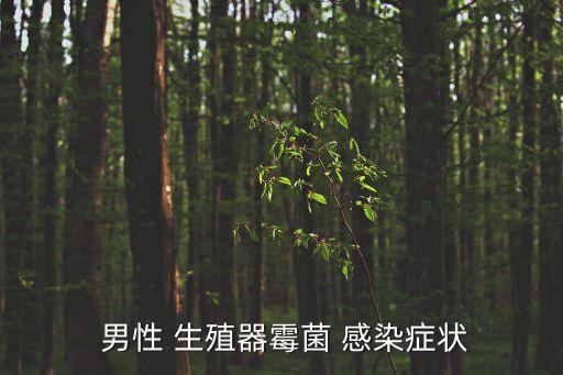  男性 生殖器霉菌 感染癥狀