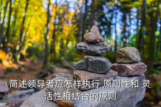 原則性與靈活性,堅守原則靈活應對挑戰