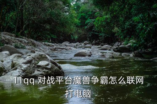 11qq 對戰平臺魔獸爭霸怎么聯網打電腦