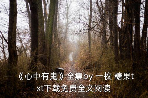 《心中有鬼》全集by 一枚 糖果txt下載免費全文閱讀