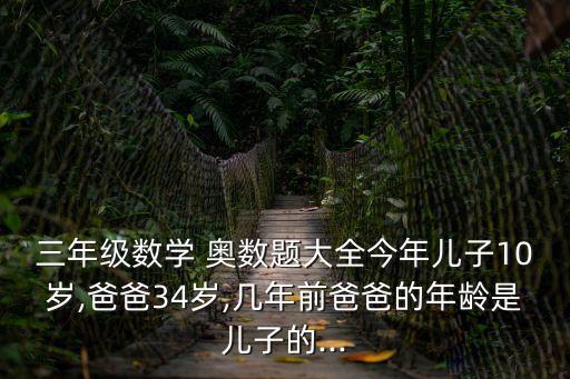 奧數(shù)題大全,兒子10歲爸爸買兩本數(shù)學(xué)應(yīng)用題集和一本奧數(shù)書