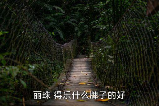 麗珠 得樂什么牌子的好
