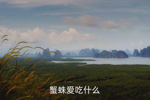 蟹蛛愛吃什么