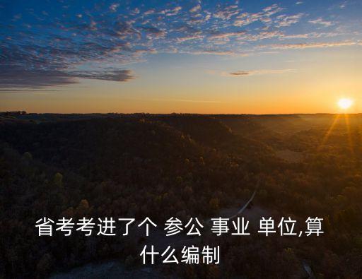 參公事業單位,no參公事業單位的工資比參公單位高!