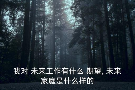 對未來工作的期望,工作用期望怎么寫?
